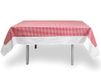 Soleil d'Ocre Vichy Tafelkleed, Rood, 140 x 300 cm