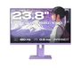 JAPANNEXT JN-I238FHD120F-HSP-PP computer monitor 60,5 cm (23.8") Full HD LCD Paars