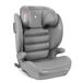 KikkaBoo Kinderzitje 15-36 kg met Isofix i-TRACK, kinderzitje vanaf 3 jaar, groep 2-3, autostoel tot 12 jaar, i-Size, SPS, 12-voudig verstelbare hoofdsteun, 100-150 cm, lichtgrijs