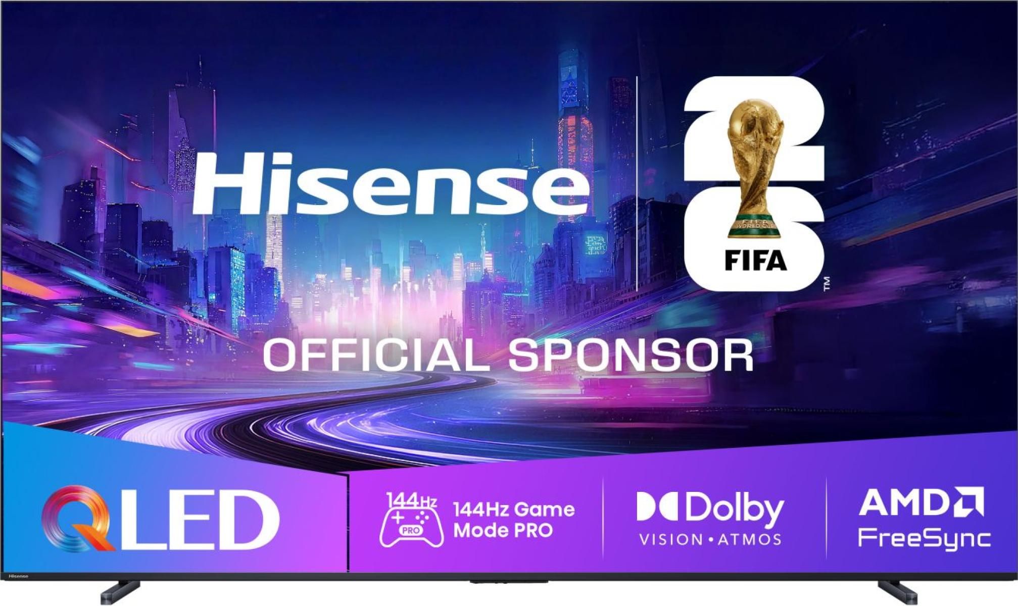 Hisense 100E7Q PRO / QLED screen / 100 inches / 2025