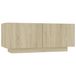 Sonoma Eiken Meuble TV 100x35x40 cm Bois traité