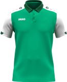 Jako Dynamic Polo Kinderen - Groen / Wit / Donkergroen | Maat: 152