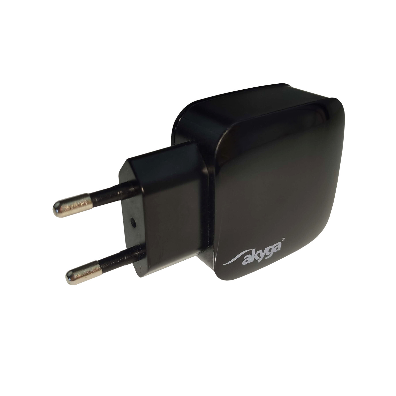 Akyga USB charger AK-CH-06 240V 2.1A 1xUSB black