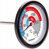 2Measure Browin - BBQ en Rookkamer Thermometer - 0-250°C - Roestvrij Staal