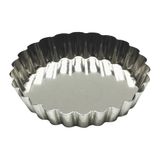 SCI Scandicrafts gegolfde taart/Quiche vorm, vaste bodem 4,25-inch diameter, Blik
