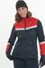 ENDURANCE Trainingsjacke Linas Vrouwen Donkerblauw-rood Polyester