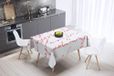 Bonamaison Tafelkleed, Anti-Mold, Sneldrogend, Waterdicht, 100% Polyester Tafellaken, Willekeurig patroon, 140 x 140 Cm - Ontworpen en Vervaardigd in Turkije