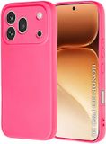 Techsuit Hoesje geschikt voor HONOR 600 Pro - Soft Flex Silicone Back Cover - Hot Pink