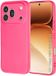 Techsuit Hoesje geschikt voor HONOR 600 Pro - Soft Flex Silicone Back Cover - Hot Pink