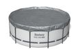 Bestway Premium Ronde Zwembadafdekking voor Bovengrondse Zwembaden van 3,66 m