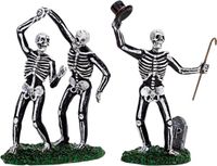 LEMAX - Dancing Skeletons - Set Of 2