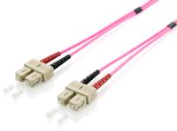 Equip 255523 InfiniBand Glasvezelkabel 3 m SC OM4 Violet