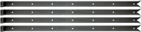 Alberts 862824 heng | zwart | rol Ø16 mm | 1000 x 40 mm | Set van 4