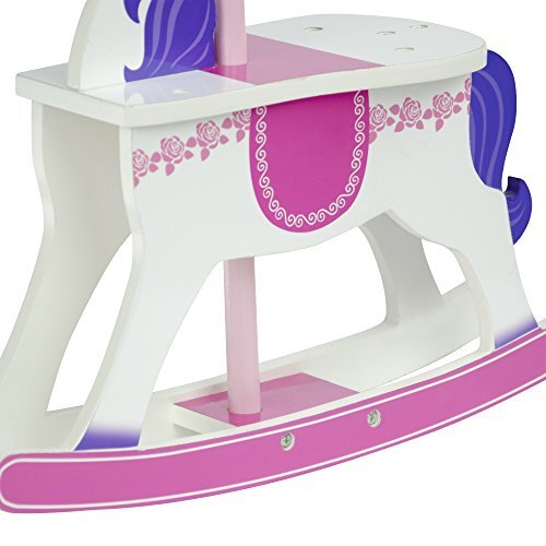 Olivia's Little World TD-0097A prinses poppen-carrousel schommelpaar, 45,7 cm, wit