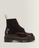Dr. Martens Sinclair Arcadia kersenrode leren laarzen