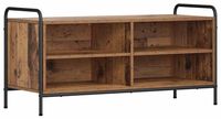 Syfax Wood TV Stand 140 x 39.5 x 50 cm Old Wood Engineered Wood