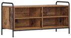 Syfax Wood TV Stand 140 x 39.5 x 50 cm Old Wood Engineered Wood