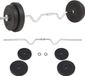 vidaXL Set de fixation - 30 kg