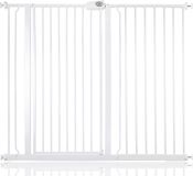 Safetots Bettacare Extra Hoog Metaal Veiligheidshek, 127.7cm - 135.3cm, Wit