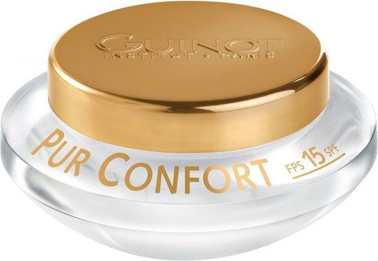 Guinot Pur Confort Cream LSF15 50ml - Droge en Geïrriteerde Huid - Parfumvrij