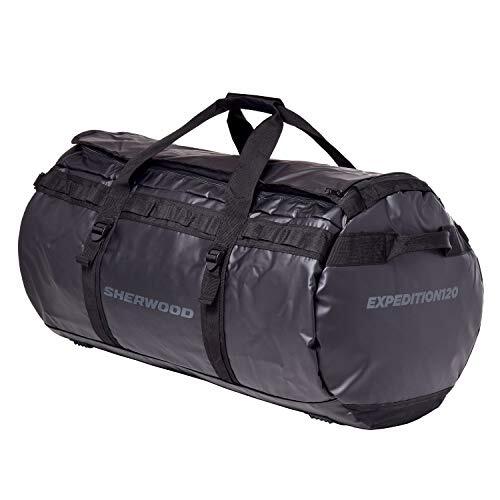 Sherwood Unisex - Outdoor Expedition 120L I waterafstotende sporttas met rugzakfunctie I zwart