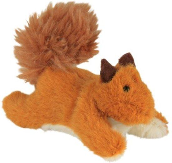 TRIXIE kattenspeelgoed knuffel de eekhoorn 9 cm