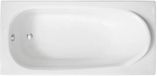Badland MEDIUM ligbad 170 x 75 cm wit met baddrager