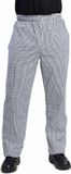 Whites Chefs Clothing Whites Chefs Apparel DL712-M Vegas Chef Trouser, kleine zwart-witte ruit
