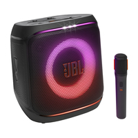 JBL Party Box Encore - Compact Portable Party Speaker with Mic and Auracast (EU Plug Only) - Zwart