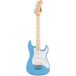 Squier Mini Stratocaster MN White Pickguard California Blue guitare électrique