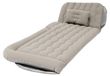 StarTech Opblaasbaar bed - Rechthoekig - 174 x 126 cm - 20,3 cm dik - Gecoat PVC - Golfpatroon - Grijs