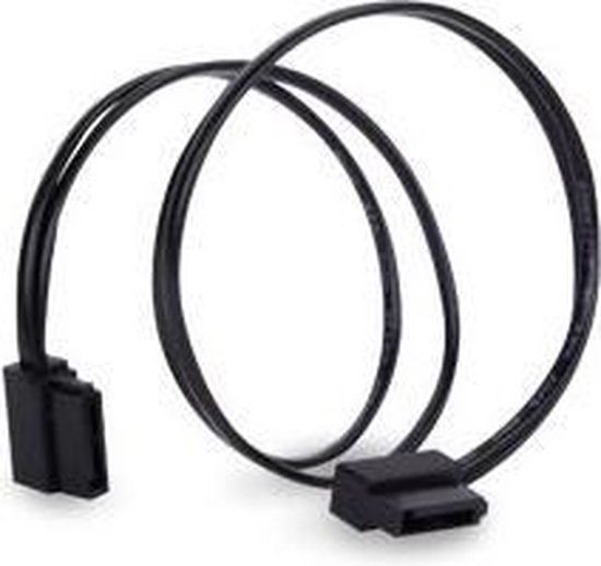 SilverStone SATA III Kabel 30cm Zwart