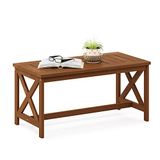 Furinno Tioman salontafel, hardhout, teakolie X-Leg naturel