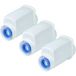 Vhbw 3x Filtres À Eau Compatible Avec Siemens Ct636les1 Ct636lew1, Ct636les6 Machine À Café Automatique, Machine À Expresso, Blanc