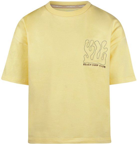 Koko Noko Jongens Loose Fit T-shirt - Yellow