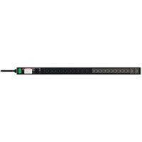 Schneider Basic - Voedingsverdeeleenheid (rack-uitvoering) - verticaal - 200-240 V wisselstroom V - 7.4 kW - 1-fase - input: IEC 60309 - uitgangen: 24 (20x IEC 60320 C13, 4 x IEC 60320 C19) - 0U - 2 m kabel