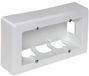 Elektrische 92 Zocalo Elektrische mechanismen - stopcontacten - 2 elementen, wit, 165 x 96 x 43 mm