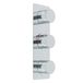 Hudson Reed Lune Thermostatic Shower Mixer Chrome 3 Function Modern Design