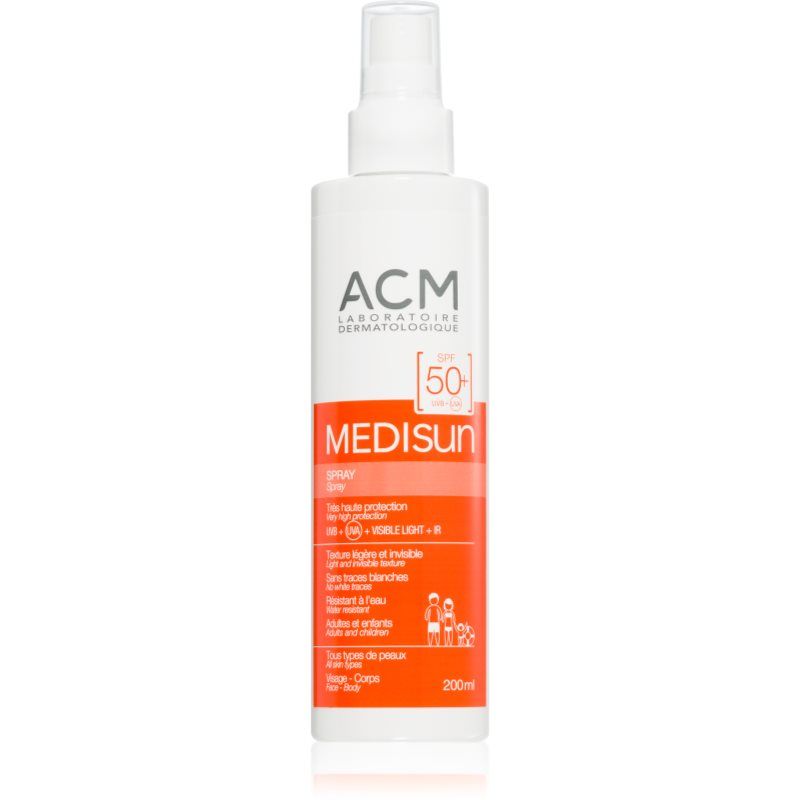 ACM LABORATOIRE DERMATOLOGIQUE Medisun SPF50+ Spray 200 ml