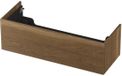 INK - Onderkast 1 Lade Push 2 Open - 120 cm - Massief Eiken Aqua