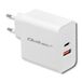 Qoltec 51715 alimentation & onduleur Intérieur 63 W Blanc