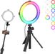 VIJIM (by Ulanzi) VIJIM K9 RGB Ringlamp met selfie stick-statief en telefoonhouder