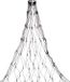 CBD Kerstverlichting LED netverlichting voor kerstboom 240 lampjes warm wit 170-210 cm