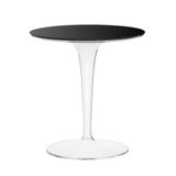 Kartell Tip Top, bamboe, zwart donker, 48 x 50 x 48 cm