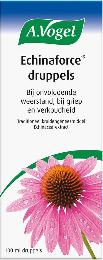 A.Vogel Echinaforce druppels - Geneesmiddel bij onvoldoende weerstand, griep en verkoudheid - 100 ml