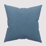 Soleil d'ocre, Decoratief kussen 45x45 cm Eclipse blauw