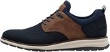 Rieker Tiva lage sneakers met veters blauw leer heren maat 39