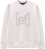 CMP Sweatshirt Ivoor XL Katoen Ronde Hals Lange Mouw Logo Herfst/Winter 2025 Mannen