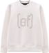 CMP Sweatshirt Ivoor XL Katoen Ronde Hals Lange Mouw Logo Herfst/Winter 2025 Mannen