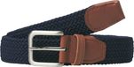 Jack & Jones Heren Riem JACSPRING Gevlochten Donkerblauw - Maat 95